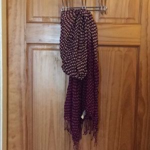 Soft purple scarf